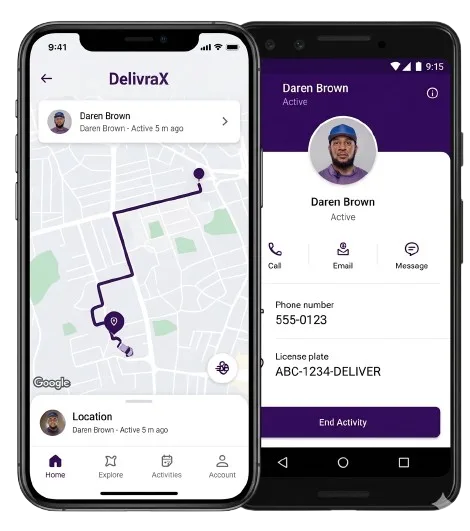 DelivraX App Preview